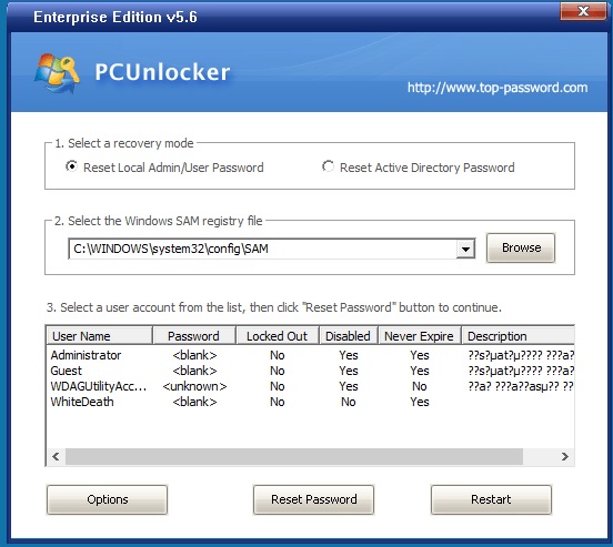 PCUnlocker Crack 5.9.0 ISO Enterprise 2022 Free Download Full Version