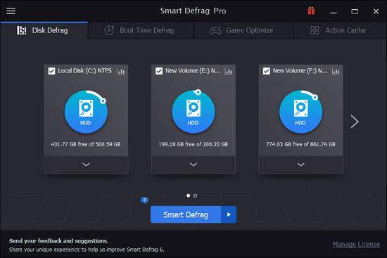 IObit Smart Defrag Pro 7.1.0.71 Crack With License Key Download 2021