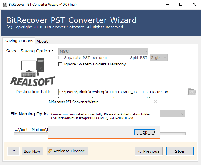 BitRecover PST Converter Wizard 12.7 Crack + License Key Latest 2022