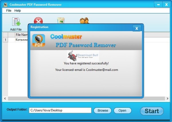 Coolmuster PDF Password Remover 2.1.10 Crack + Registration Key 2022