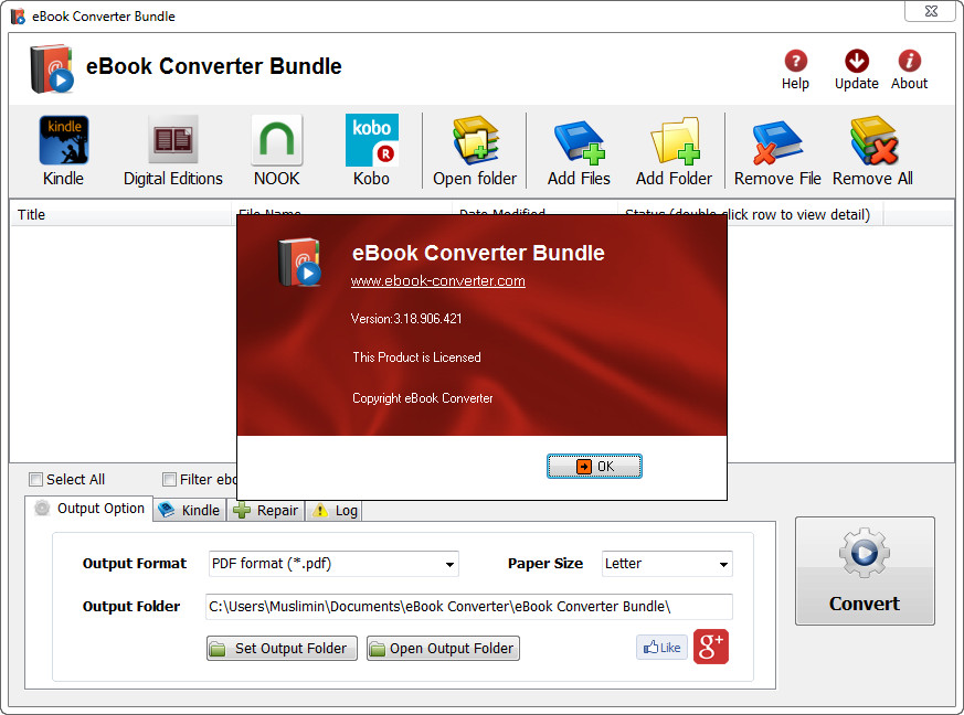 eBook Converter Bundle 3.22.10306.440 Crack + Serial Key Latest 2022